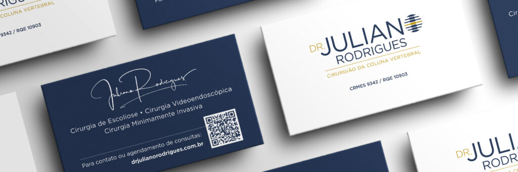 Cartão de visita do Dr. Juliano Rodrigues