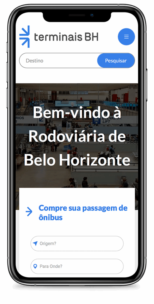 Site da Rodoviária de Belo Horizonte