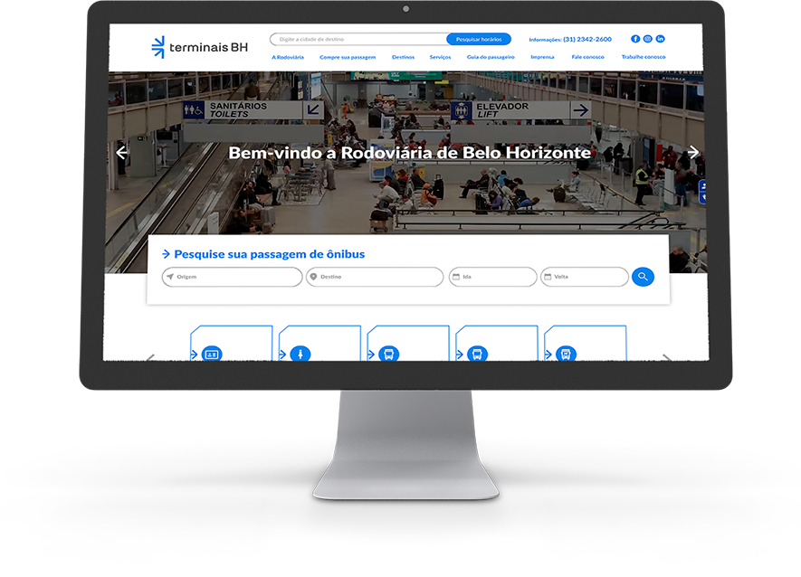 Site da Rodoviária de Belo Horizonte