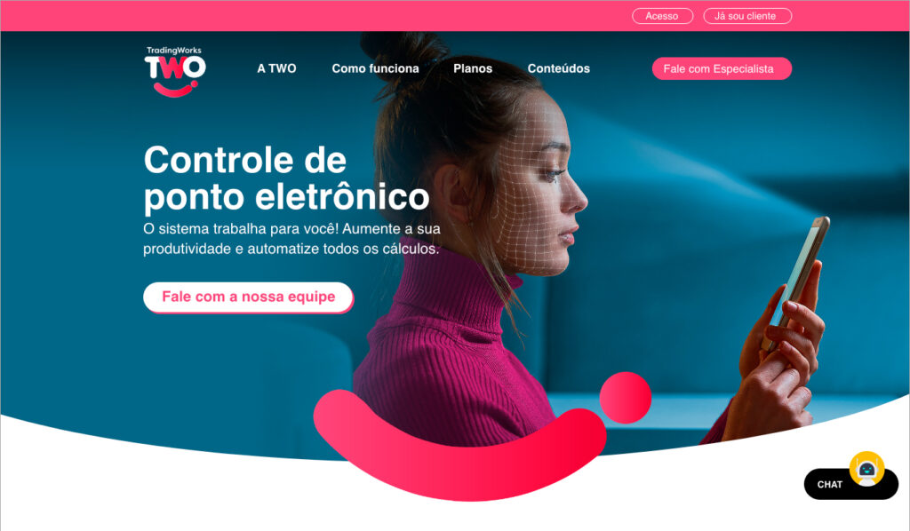 Landing page TWO