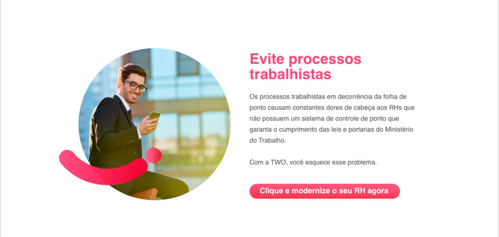 Landing page TWO