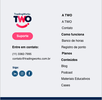 Landing page TWO
