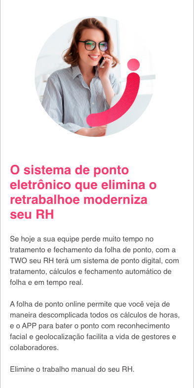 Landing page TWO